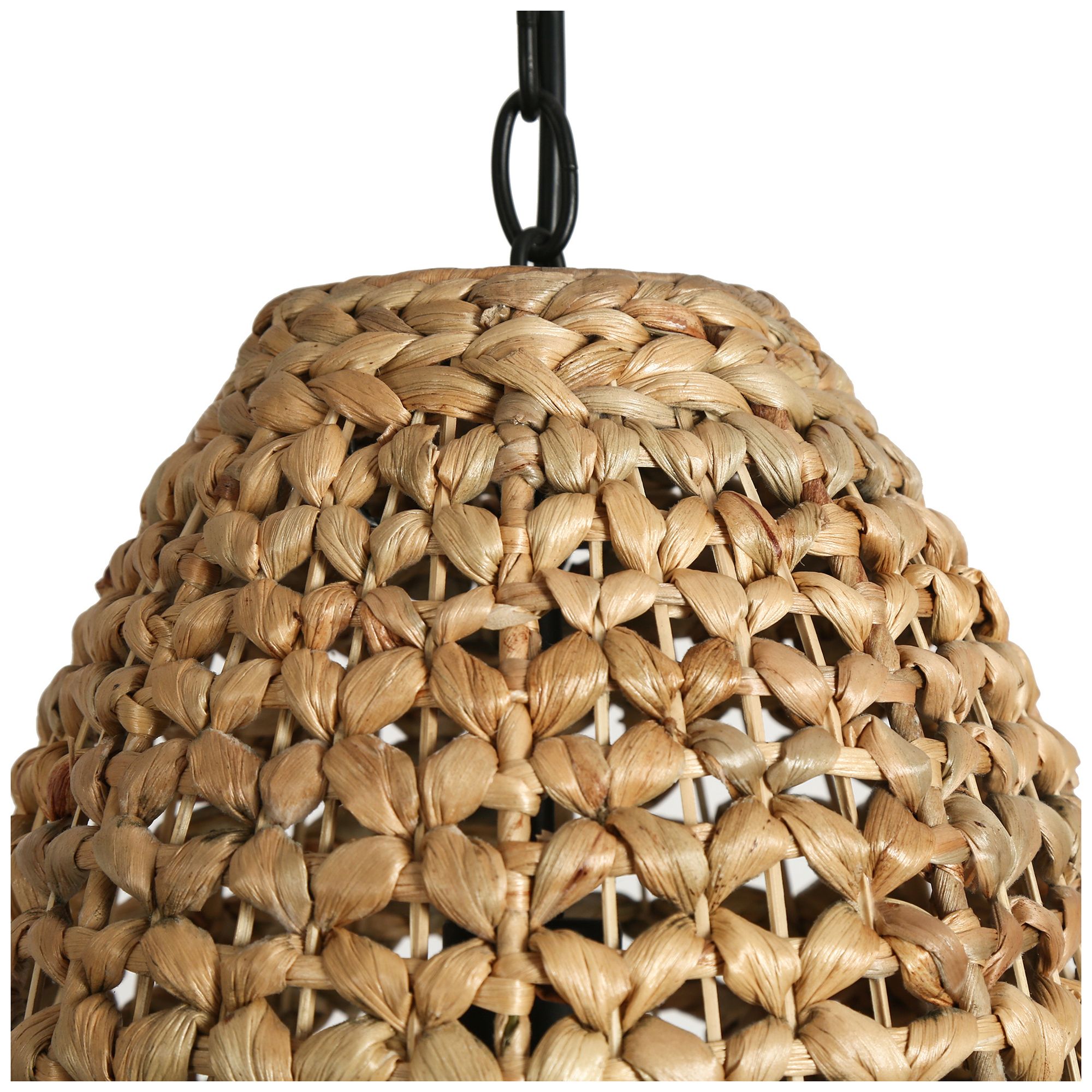 Holophankton 1-Light Rattan Pendant Light