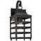 Holstrom 15 1/4" High Forged Iron Outdoor Wall Light