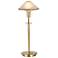 Holtkoetter Antique Brass Halogen Desk Lamp