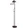 Holtkoetter Bronze Metal Shade Swing Arm Floor Lamp