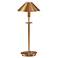 Holtkoetter Brushed Brass Halogen Desk Lamp