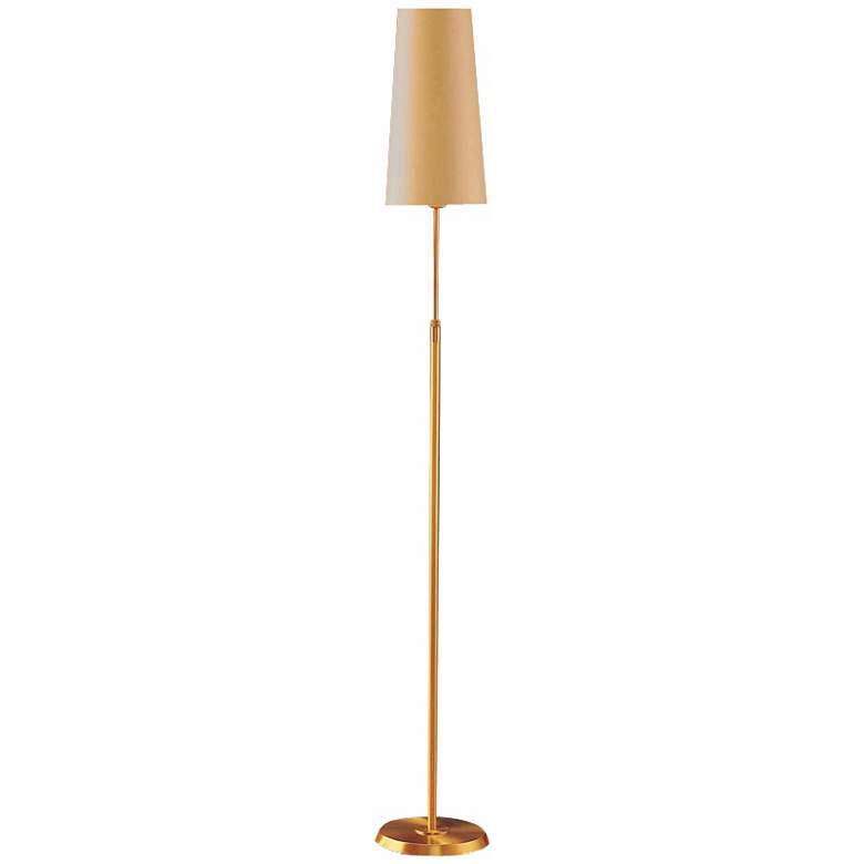 Image 1 Holtkoetter Brushed Brass Narrow Kupfer Shade Floor Lamp