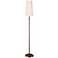 Holtkoetter Hand Brushed Old Bronze White Narrow Floor Lamp