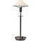 Holtkoetter Old Bronze Brass True White Glass Desk Lamp