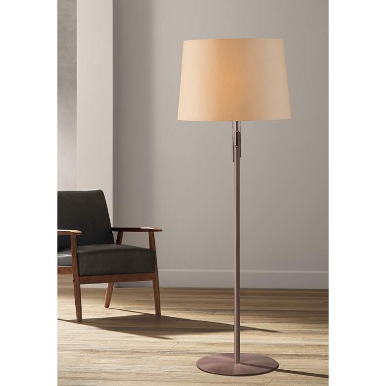 Image 1 Holtkoetter Old Bronze Illuminator Kupfer 6-Way Floor Lamp