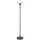 Holtkoetter Old Bronze Satin White Glass Floor Lamp