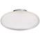 Holtkoetter Satin Nickel 13 1/2" Wide Flush Ceiling Light