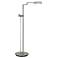 Holtkoetter Satin Nickel Contemporary Pharmacy Floor Lamp