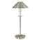 Holtkoetter Satin Nickel Halogen Accent Desk Lamp