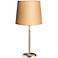 Holtkoetter Satin Nickel Lamp with Kupfer Shade