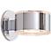 Holtkoetter Up-Down 5 1/4" Wide Chrome Finish Wall Sconce