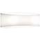 Holtkoetter White Wrap 13 1/2" Wide Wall Sconce