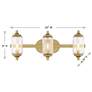 7_Holton 3-Light Bathroom Vanity Light in Warm Brass more views