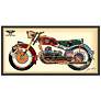 Holy Harley 48" Wide Dimensional Collage Framed Wall Art
