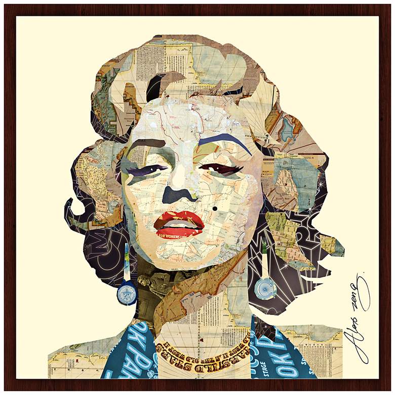 Image 1 Homage to Marilyn 26 inch Wide Framed Wall Art