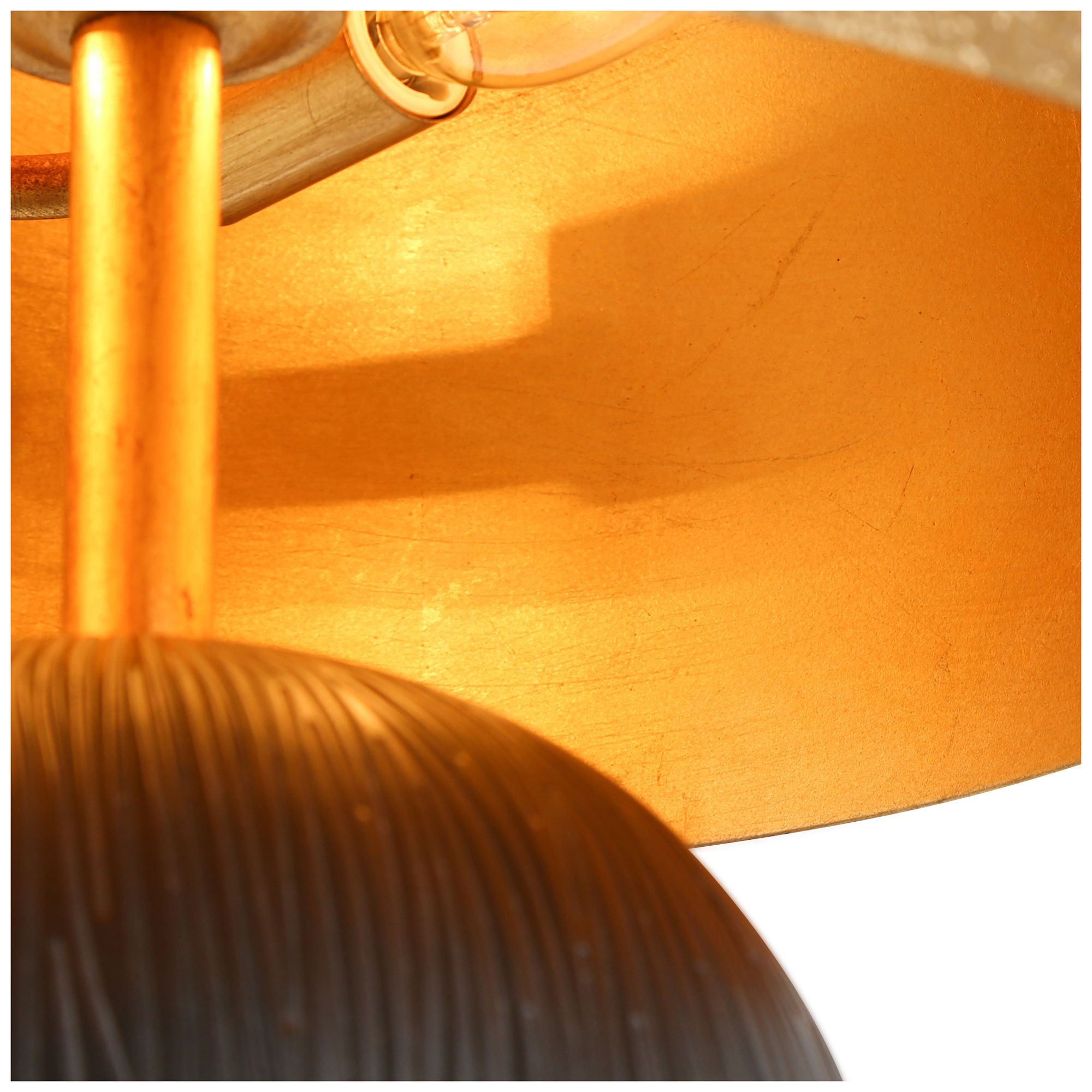 Image 6 Home Angel Hecatonimos 25 1/2" Black with Gold Dome Modern Table Lamp more views