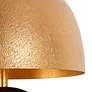 4_Home Anglel Hecatonimos 25 1/2" Black with Gold Dome Modern Table Lamp more views