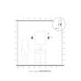 7_Home Basics 1 Light Polished Brass Arm Wall Sconce more views