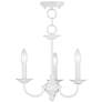 2_Home Basics 14-in 3-Light White Candle Chandelier