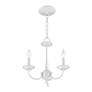 5_Home Basics 14-in 3-Light White Candle Chandelier more views