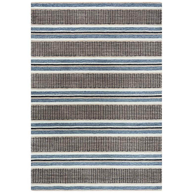 Image 2 Home KNA897 5'x7'6" Brown and Gray Rectangular Area Rug