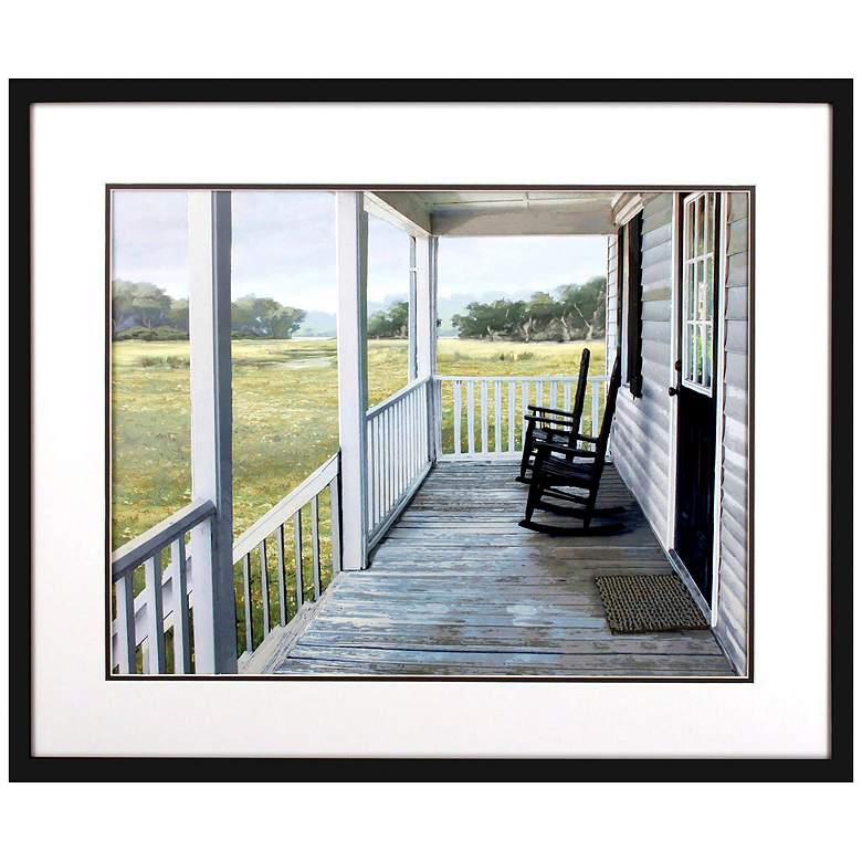 Image 1 Home on the Ranch 32"W x 26"H Framed Art