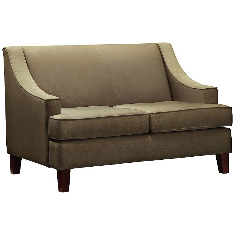 Image 1 HomeBelle Madeon Taupe Loveseat