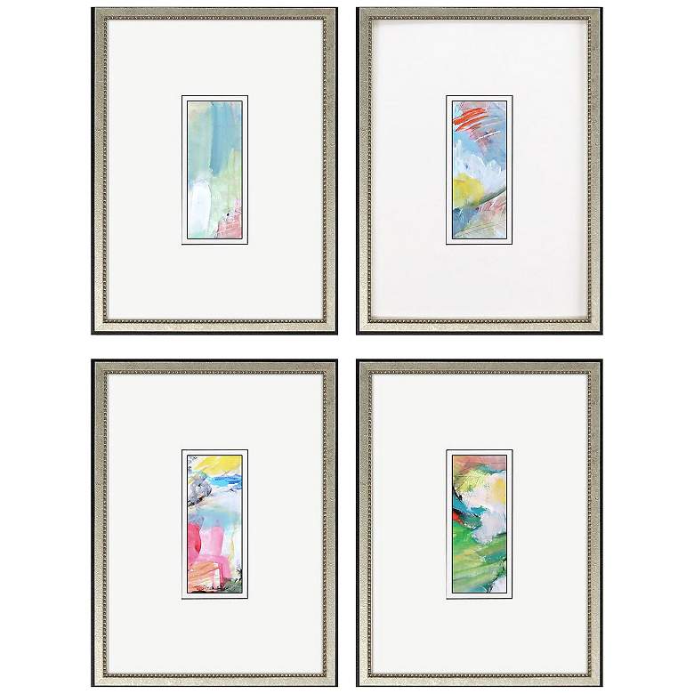 Image 1 Homecoming I 18"W x 24"H Framed Art Set of 4