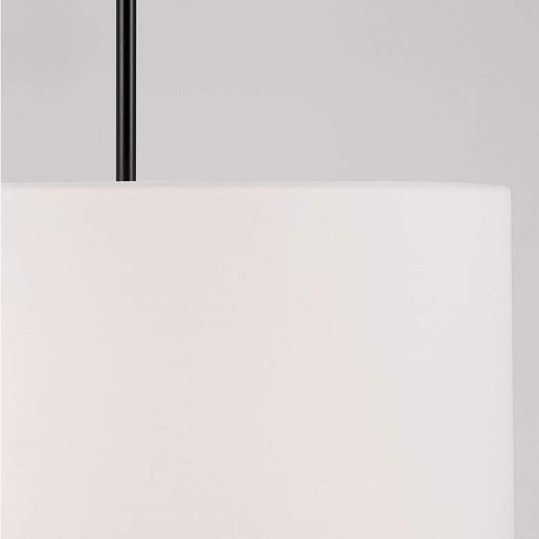 Image 4 HomePlace Lighting Alan 3 Light Pendant Matte Black more views