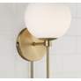 3_HomePlace Lighting Ansley 1 Light Sconce Aged Brass more views