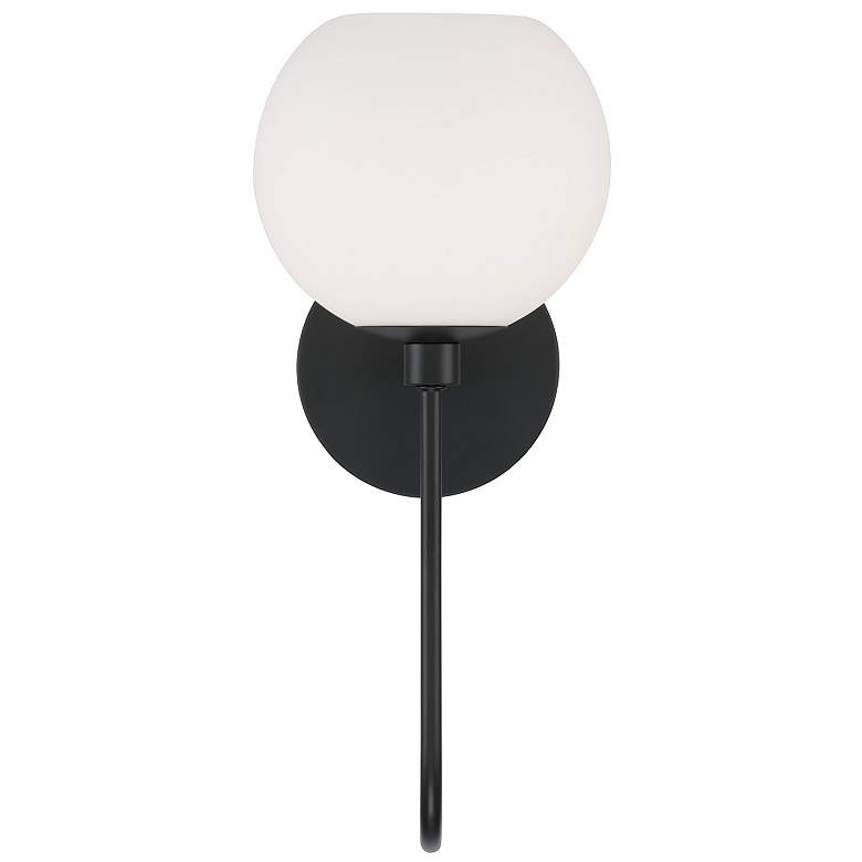 Image 4 HomePlace Lighting Ansley 1 Light Sconce Matte Black more views