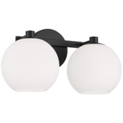 HomePlace Lighting Ansley 2 Light Vanity Matte Black