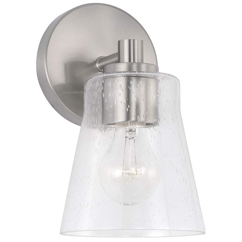 Image 1 HomePlace Lighting Baker 1 Light Sconce Brushed Nickel