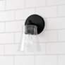 Thumbnail1 of HomePlace Lighting Baker 1 Light Sconce Matte Black