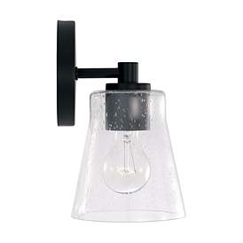 Image5 of HomePlace Lighting Baker 1 Light Sconce Matte Black more views