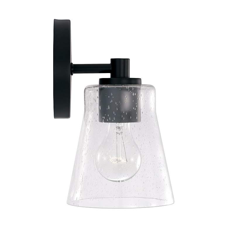 Image 5 HomePlace Lighting Baker 1 Light Sconce Matte Black more views