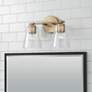 1_HomePlace Lighting Baker 2 Light Vanity 14.25" Aged Brass