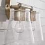 3_HomePlace Lighting Baker 2 Light Vanity 14.25" Aged Brass more views