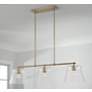 Thumbnail1 of HomePlace Lighting Baker 3 Light Island Aged Brass