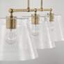 Thumbnail3 of HomePlace Lighting Baker 3 Light Island Aged Brass more views