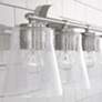 Thumbnail3 of HomePlace Lighting Baker 4 Light Vanity Brushed Nickel more views