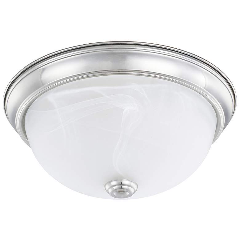 Image 1 HomePlace Lighting Bates 2 Light Flush Mount Chrome