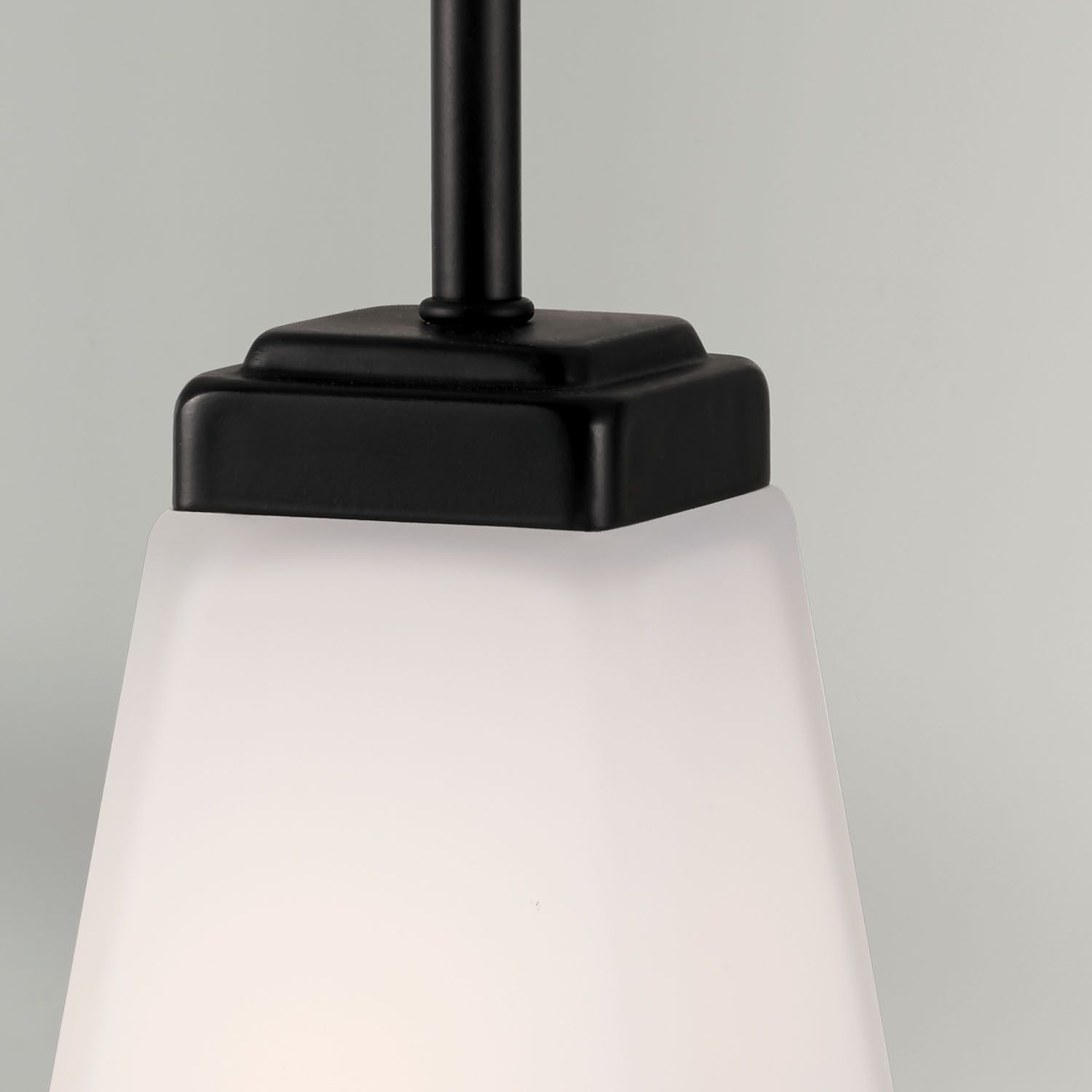 Image 3 HomePlace Lighting Baxley 1 Light Pendant 5" Matte Black more views