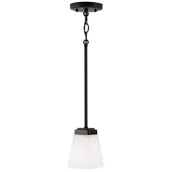 HomePlace Lighting Baxley 1 Light Pendant Matte Black