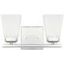 HomePlace Lighting Baxley 2 Light Vanity Polished Nickel