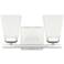 HomePlace Lighting Baxley 2 Light Vanity Polished Nickel