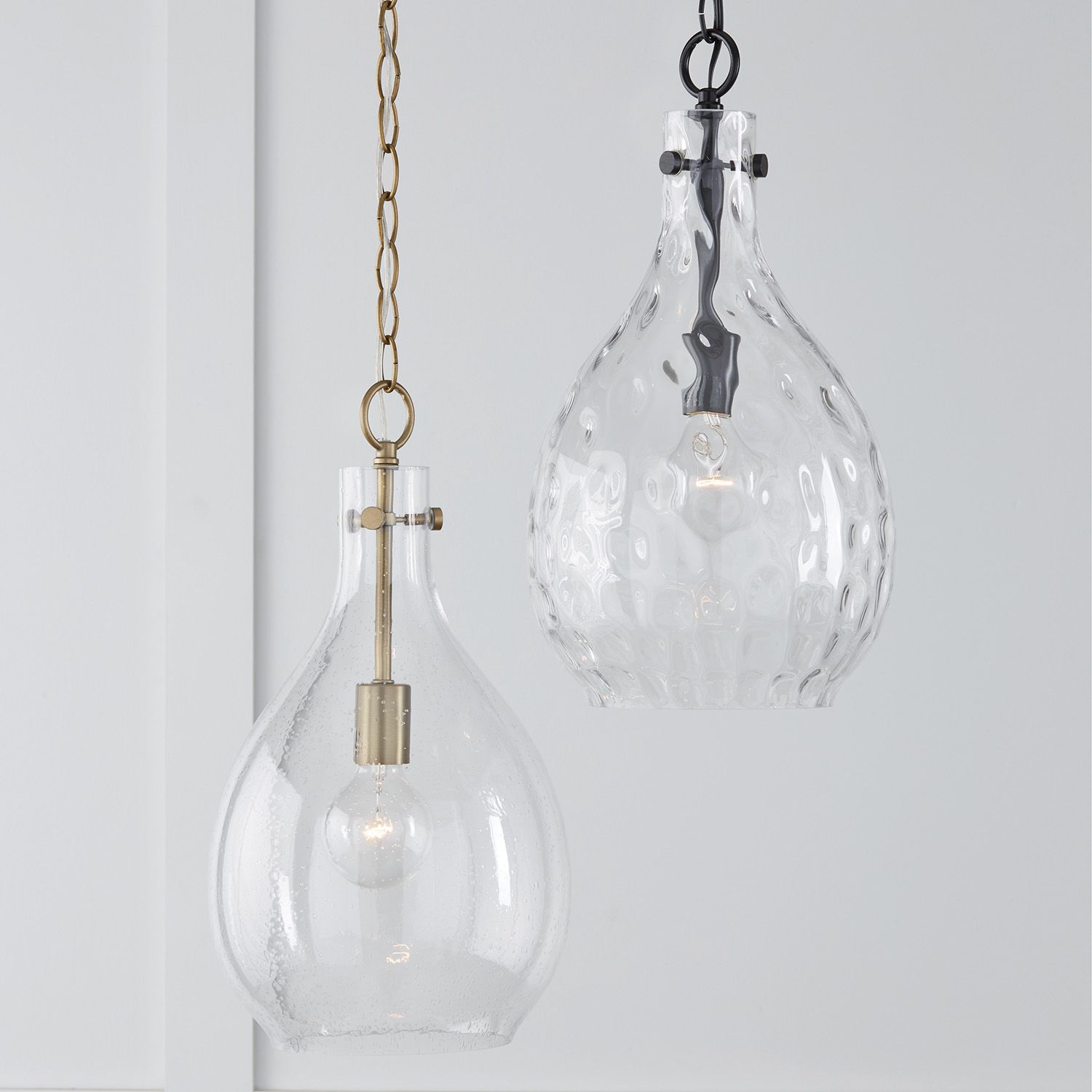 Image 4 HomePlace Lighting Brentwood 1 Lig Pendant 9.75" Matte Black more views