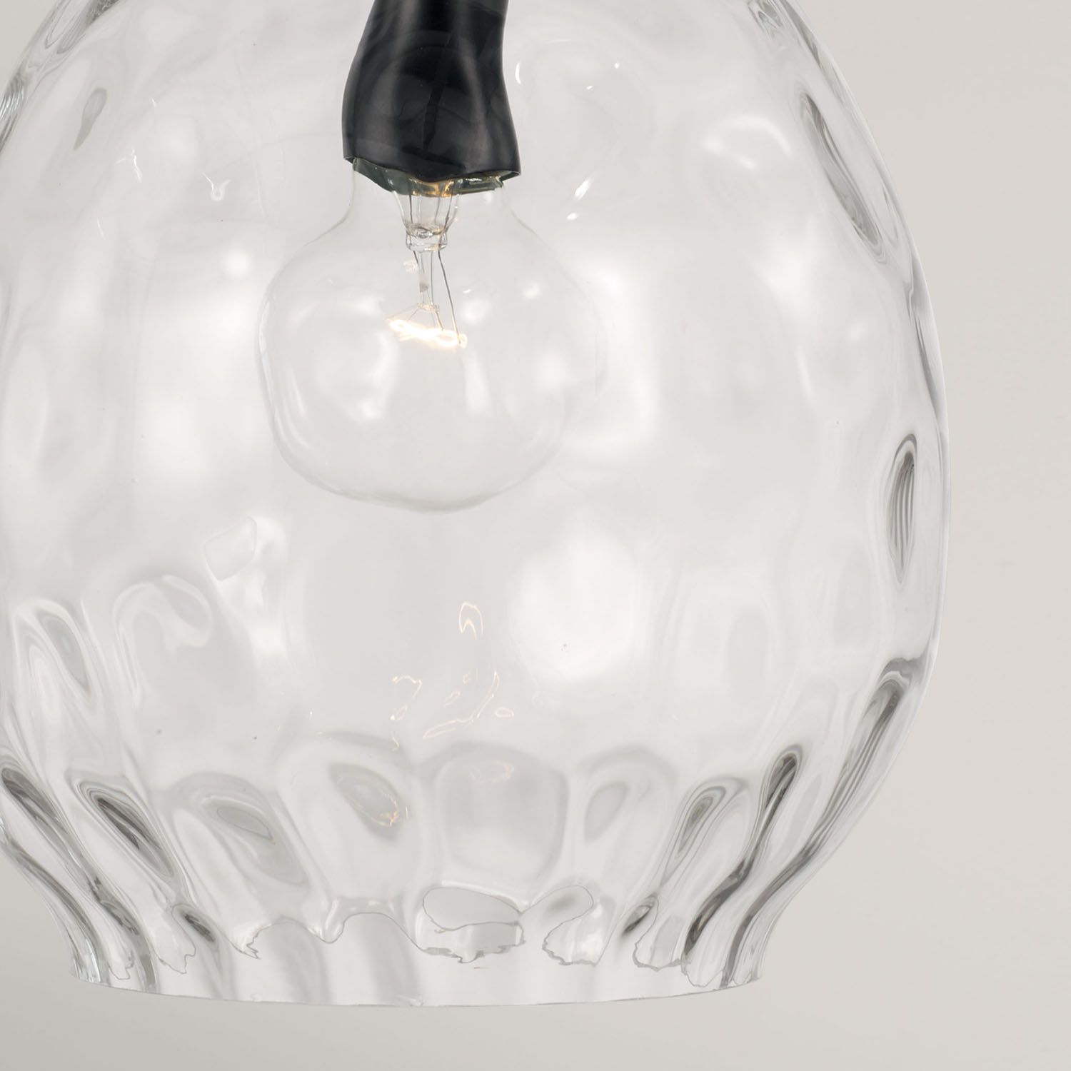 Image 5 HomePlace Lighting Brentwood 1 Lig Pendant 9.75" Matte Black more views