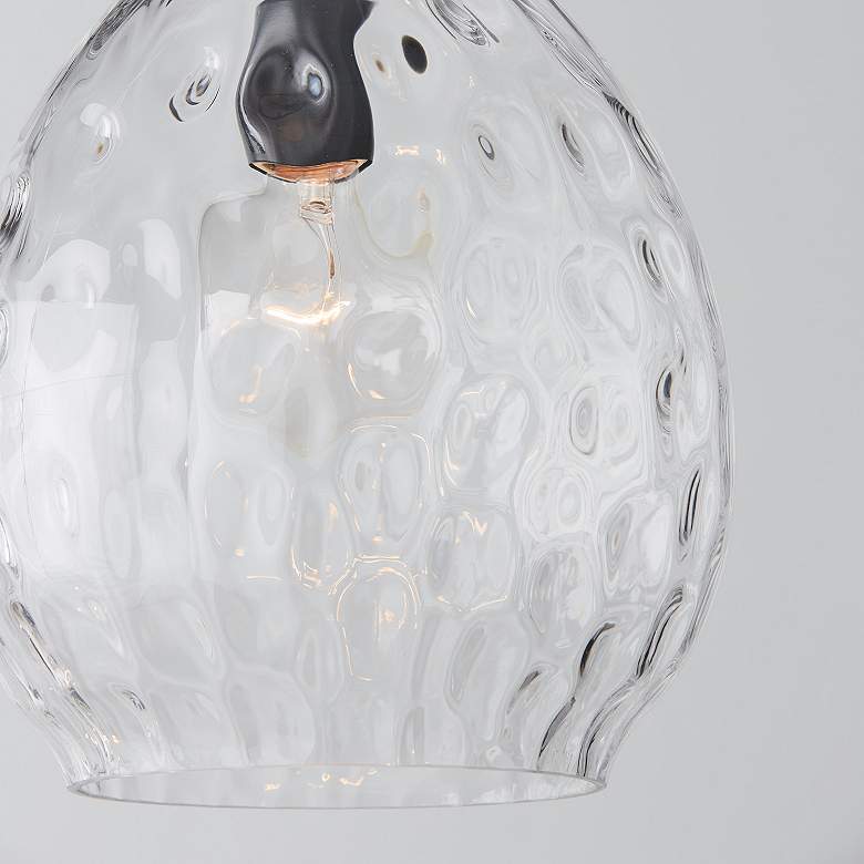 Image 3 HomePlace Lighting Brentwood 1 Light Pendant Matte Black more views
