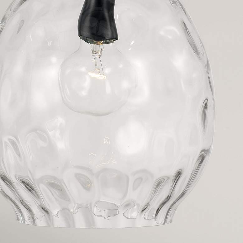 Image 5 HomePlace Lighting Brentwood 1 Light Pendant Matte Black more views